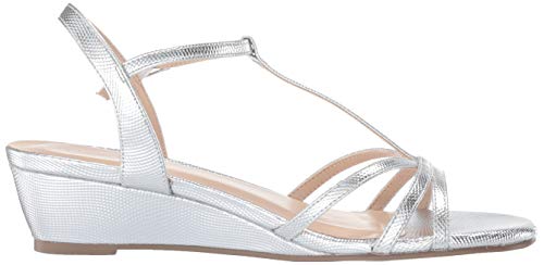 Paradox London Pink Women's Tessa Wedge Sandal, Champagne, 8.5
