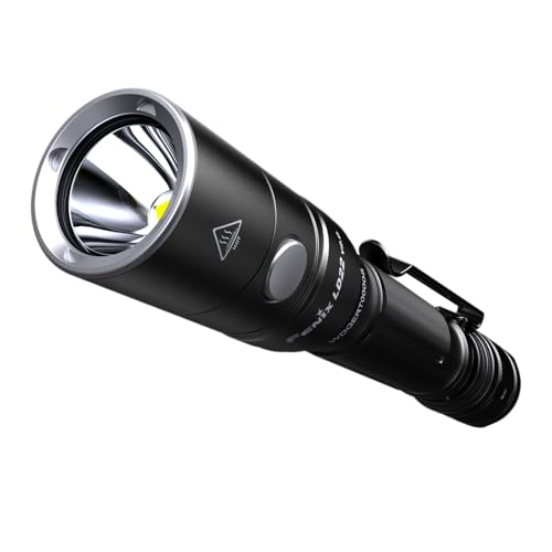 Fenix LD22 v2.0 AA Flashlight, 800 Lumen Rechargeable Penlight for EDC, Compatible with 2X AA Batteries with LumenTac Battery Organizer