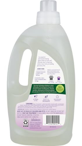 Biokleen Natural Laundry Detergent - 128 HE Loads - Liquid, Concentrated, Eco-Friendly, Non-Toxic, Plant-Based, No Artificial Fragrance or Preservatives, 64 Fl Oz