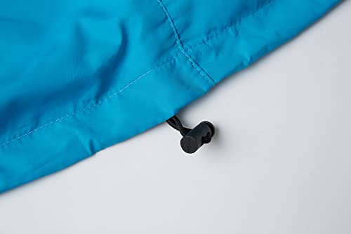 Spmor Women's Lightweight Waterproof Rain Jacket Packable Windbreaker Running Coat Pink 3XL