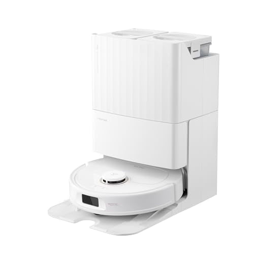 roborock Qrevo Pro Robot Vacuum and Mop with FlexiArm Design Edge Mopping, Dynamic Hot Water Mop Washing and Auto Mop Drying, Intelligent Dirt Detection, 7,000 Pa Suction