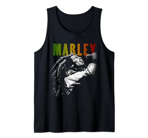 Bob Marley Rastaman Vibration Washed Tank Top