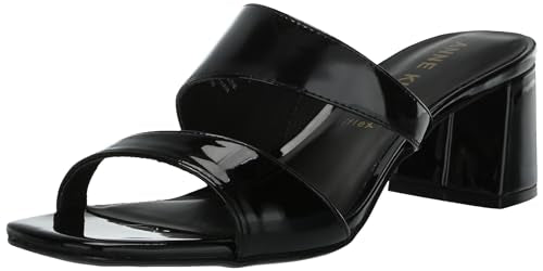 Anne Klein Women's Kinder Heeled Sandal, Pink, 10