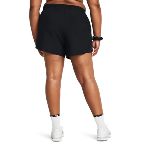 Under Armour Womens Fly by Shorts, (001) Black/Black/Reflective, Small
