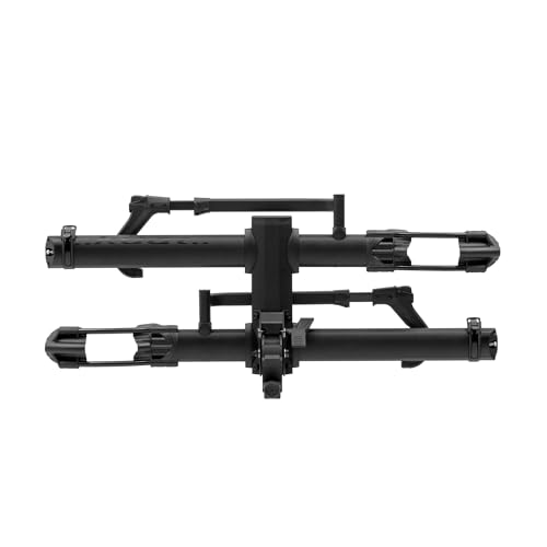 KUAT NV Base 2.0-1.25" Hitch-Mounted 2-Bike Rack | Mountain Bike, Road Bike, Gravel Bike, or E-Bike Compatible Hitch Rack | No-Tool Install | Pivot System | All-Metal Robust Construction