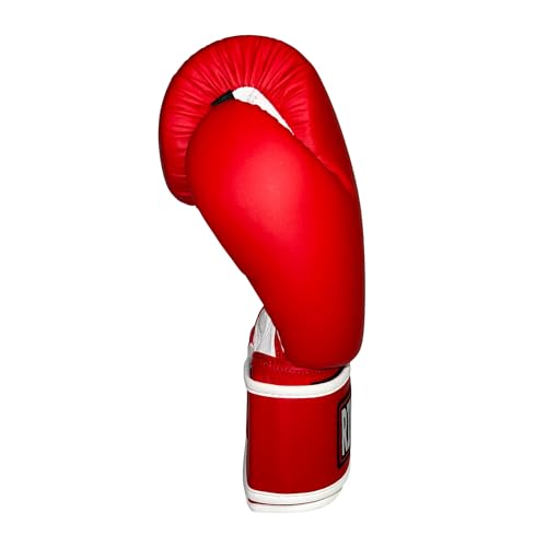 Ringside Striker Boxing Training Sparring Gloves, Small/Medium, Black/White