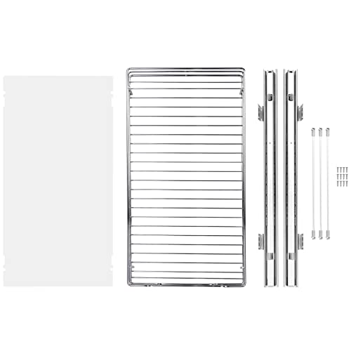 VEVOR 11"W x 21"D Pull Out Cabinet Organizer, Heavy Duty Slide Out Pantry Shelves, Chrome-Plated Steel Roll Out Drawers, Sliding Drawer Storage for Home, Inside Kitchen Cabinet, Bathroom, Under Sink