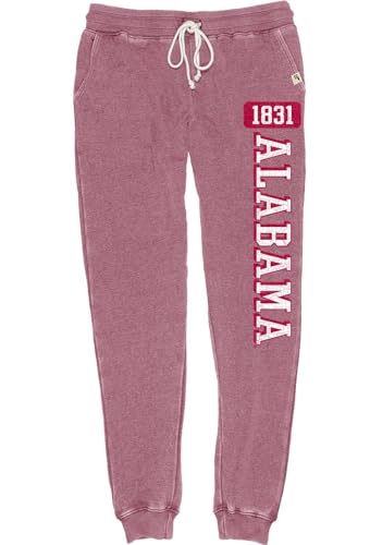 Blue 84 Women's Standard NCAA Officially Licensed Jogger Sweatpants Burnout, Team Color