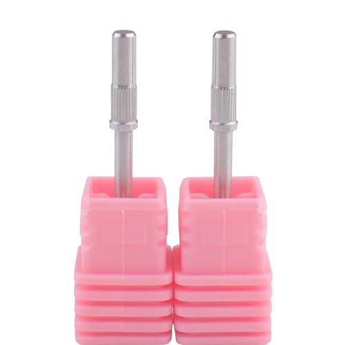 MZCMSL 2pcs Small Mandrel Bits for 3mm Sanding Bands Nail Drill Manicure and Pedicure,3/32 Shank Nail Drill Bit