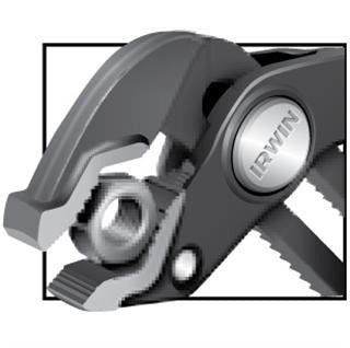 IRWIN VISE-GRIP Tools GrooveLock Pliers, V Jaw, 6-inch (4935351), Black, Blue Yellow, Silver, 6"