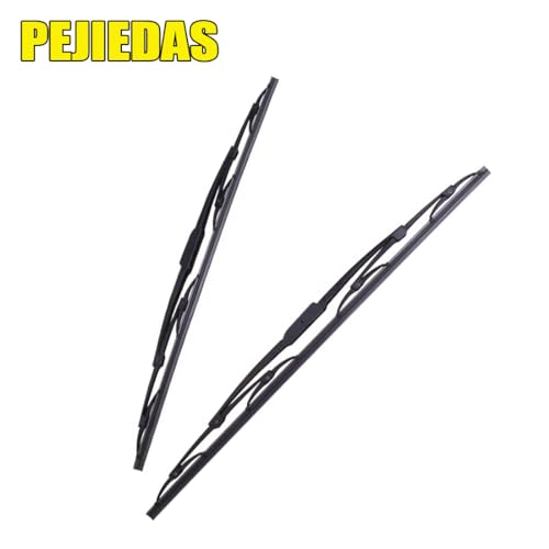 Front Windshield Wiper Blades, 22" + 22" Metal Frame Wiper Blades, OEM Quality for Original Equipment Replacement (Pack of 2)
