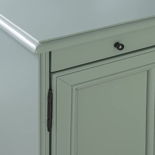 Powell Furniture Barron Accent Table, Aqua, Small