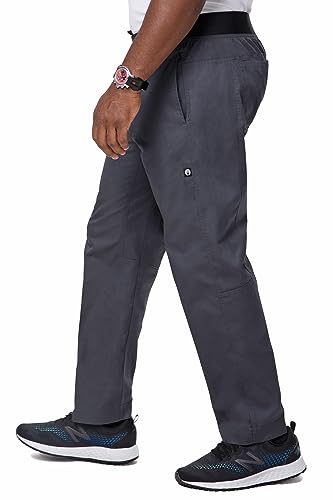 Chef Works Men's Lightweight Slim Fit Pants, Charcoal, X-Small