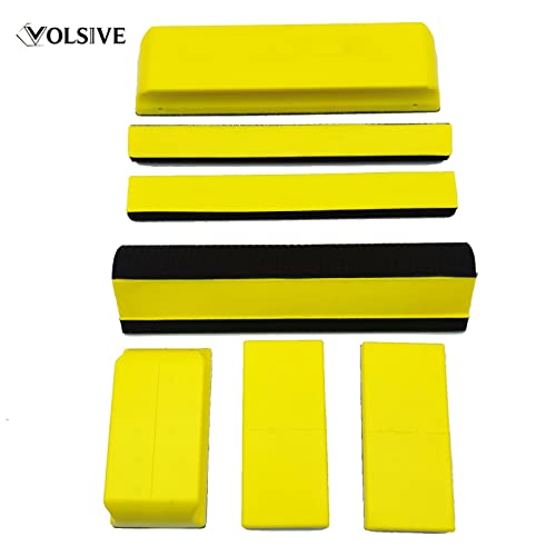 VOLSIVE Abrasive Sheet Roll Multi-Hole Sanding Roll Automotive Sandpaper Roll Clean Sand Sheet Roll for Woodworking, Auto Body Repair, 70 mm x 12 m - 180 Grit