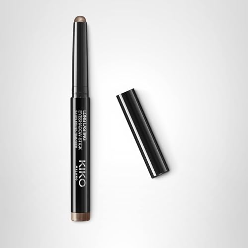 KIKO Milano Long Lasting Eyeshadow Stick – 24-Hour Wear, Transfer-Proof, Creamy Blendable Formula with Argan Oil, No-Transfer, Easy Application – 05 Golden Brown – 1.64g