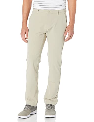 Cutter & Buck Men's CB Drytec 50+UPF Moisture Wicking Bainbridge Sport Pant, Black, 3432