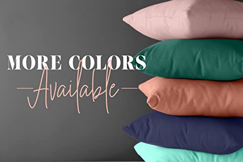 Elegant Comfort 1500 Thread Count Embroidered Egyptian Quality Luxurious Silky Soft WRINKLE & FADE RESISTANT 2-Piece Pillowcase, Standard/Queen Size, Pink