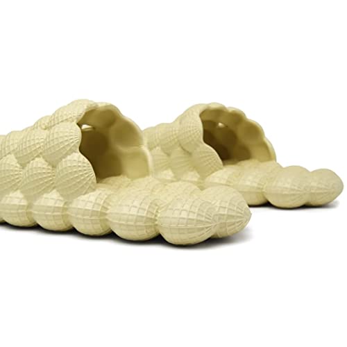 Cheval Unisex Bubble Slides for Kids, Massage Golf Ball Shoes Slides, Funny Lychee Bubble Slippers for Spa, Bedroom, Gym, Shower, Beach,Bath