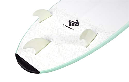 Boardworks Froth! | Soft Top Surfboard | 3 Fins | Wake Surfboard | 5' | Mint