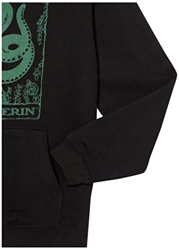 Harry Potter Kids Slytherin Tarot Youth Pullover Hoodie, Black, Small