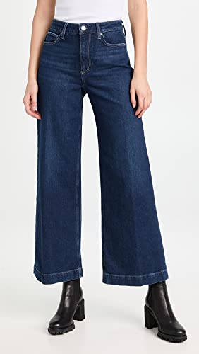 PAIGE Women's Harper 30" Gracie Lou Jeans, Gracie Lou, Blue, 27