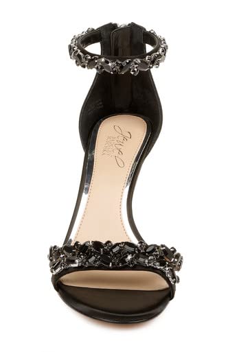Jewel Badgley Mischka Caroline Embellished Strap Evening Shoe