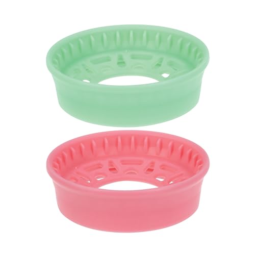 Nuby Wonder Cup with 360 Smart Edge Silicone Rim - (2-Pack) 7 oz - Pink/Aqua