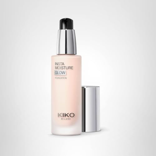 KIKO Milano Instamoisture Glow Foundation 01, Hydrating Liquid Foundation With A Radiant Finish