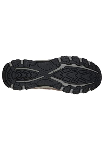 Skechers mens Selmen-enago Trail Oxford Hiking Shoe, Chocolate, 10 US