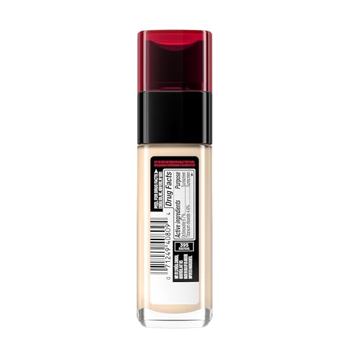 L'Oreal Paris Makeup Infallible Up to 32 Hour Fresh Wear Lightweight Foundation, 510 Hazelnut, 1 Fl Oz, Packaging May Vary