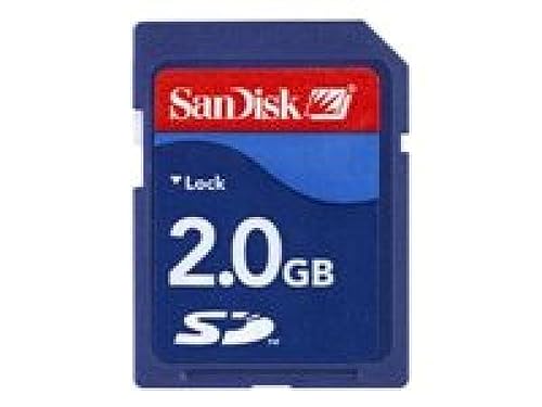 SanDisk 2GB Class 4 SD Flash Memory Card- SDSDB-002G-B35 (Label May Change)
