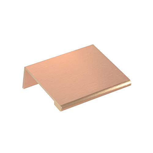 #3154-2 in. CKP Brand Edge Pull, Brushed Rose Gold