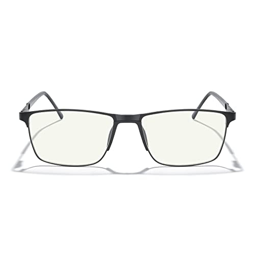 MERRY'S Reading Glasses - Fashion Blue Light Blocking Glasses Metal Frame Spring Hinge Readers for Men Eyeglasses