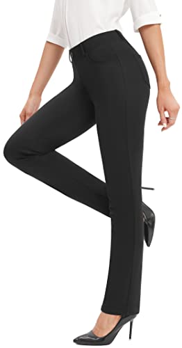 IUGA Women's Yoga Dress Pants 31''/29'' Straight Leg Slacks