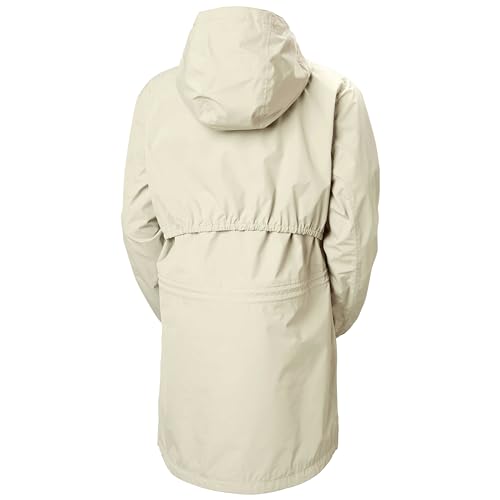 Helly-Hansen Women's Essence Mid Rain Coat, 034 Cream