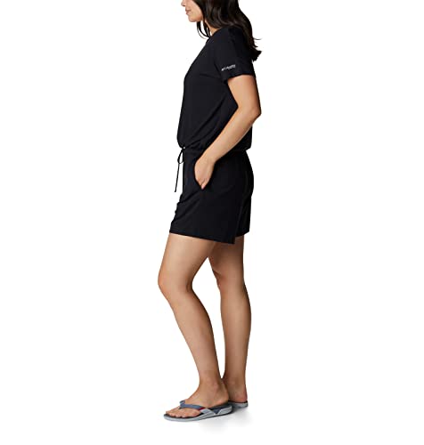 Columbia Women's Slack Water Knit Romper, Carbon, XX-Large