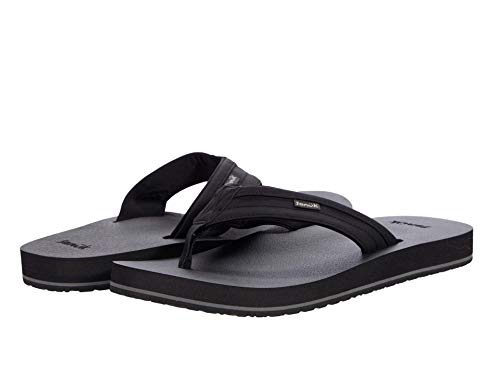 Sanuk Ziggy Soft Top Black 8 D (M)