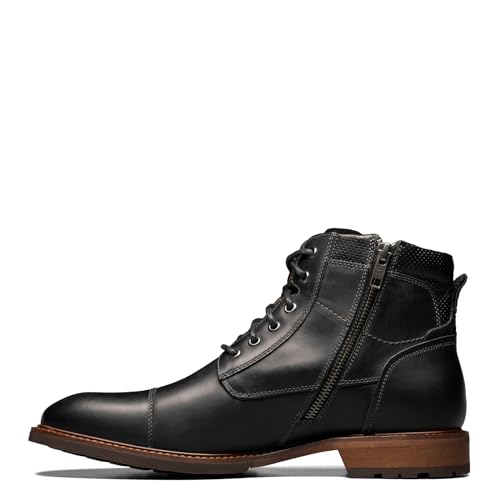 Florsheim Mens Chalet Cap Toe Boots Brown Crazy Horse 13 Medium