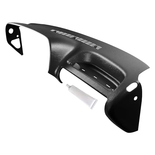 DashSkin Molded Dash Cover Compatible with 95-96 GM SUVs and Pickups in Black - Made in The USA