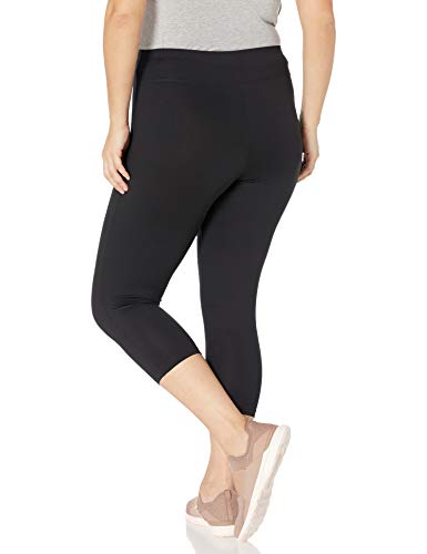 Just My Size Active Plus Size Capri Leggings, Stretch Jersey Capri Pants