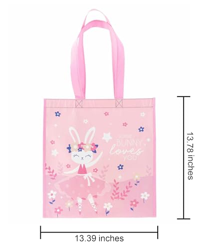 Stephen Joseph, Large Recycled Gift Bag with Handles, Kids, Reusable, Birthday Party Gift Bag, Shopping Bag