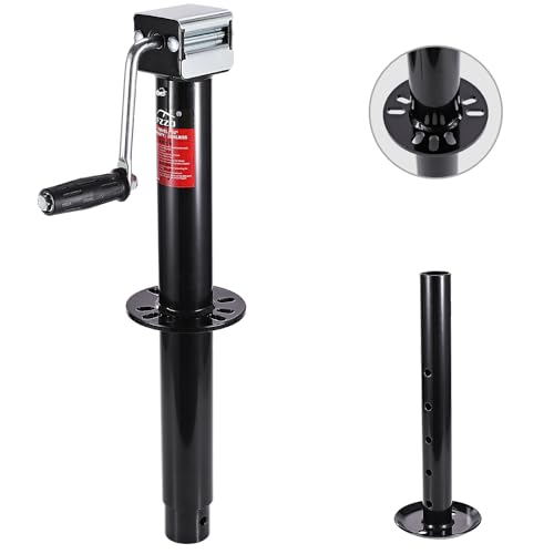 FZZD 5000 lbs A-Frame Trailer Jack, 23" Vertical Travel, Adjustable Drop Leg, for Utility Trailers, Yacht Trailers