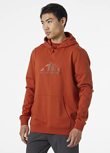 Helly-Hansen Men's Nord Graphic Pull Over Hoodie, 787 Lynx