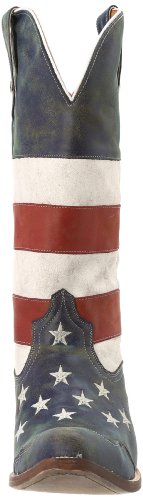 Roper Womens Americana Boot, Red, 11 B