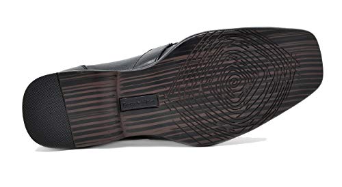 Bruno Marc Men's Giorgio Leather Lined Dress Loafers Shoes,Size 9.5,Brown,Giorgio-3