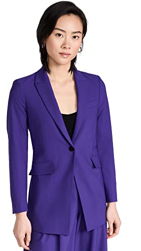 Theory Women's Etiennette Blazer, Blue Iris, 0