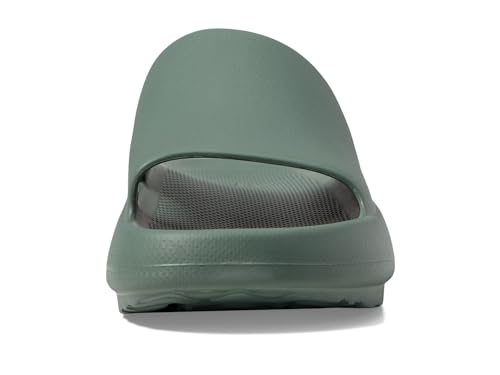 SKECHERS Men's Slide Sandal, Charcoal, 13