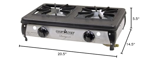 Camp Chef Ranger II Table Top Stove - Portable Gas Stove for Outdoor & Camping Gear
