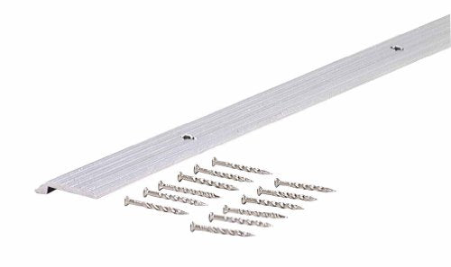 M-D Building Products 78030 Fluted 3/4-Inch by 36-Inch Vinyl Tile Edging, Silver