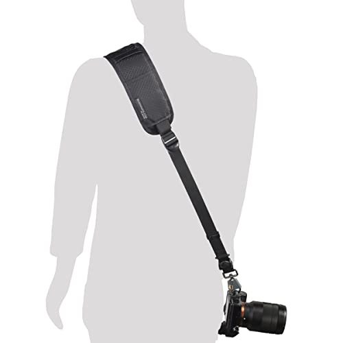 BLACKRAPID RS-4 Retro Classic, Original Camera Sling Design, Strap for DSLR, SLR and Mirrorless Cameras, for Right-Handed and Left-Handed Photographers, with On-The-Fly Sling Length Adjuster